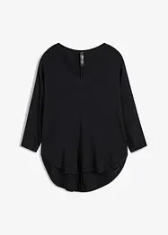 Shirt mit 3/4 Arm aus Viskose-Elasthan-Mix, bonprix