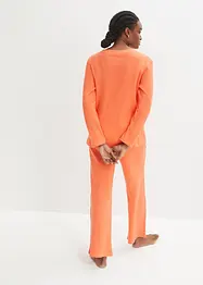 Pyjama aus Waffeljersey, bonprix