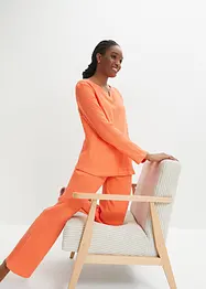 Pyjama aus Waffeljersey, bonprix