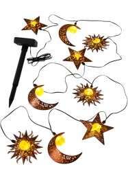 Guirlande lumineuse solaire Soleil, Lune, Étoiles, bpc living bonprix collection
