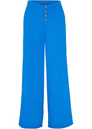 Pantalon palazzo en lin mélangé, bonprix