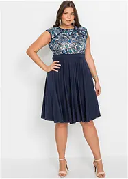 Midikleid mit Spitze, bonprix