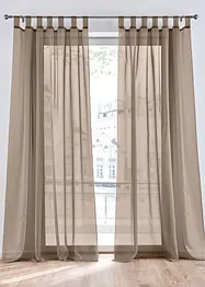 Gardinen aus leichtem Voile (2er Pack), bonprix