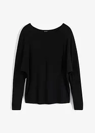 T-shirt manches longues en viscose douce et extensible, bonprix