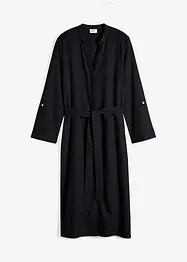Kleid mit Taschen aus Leinen-Viskose-Mix, bonprix