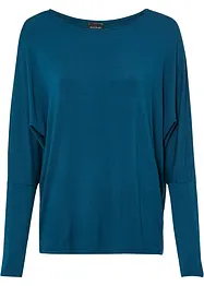 T-shirt manches longues en viscose douce et extensible, bonprix