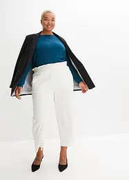 T-shirt manches longues en viscose douce et extensible, bonprix