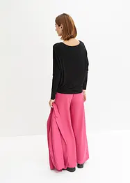 T-shirt manches longues en viscose douce et extensible, bonprix