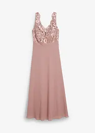 Maxikleid mit Paillettenstickerei, bonprix