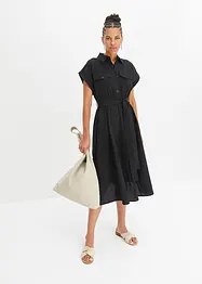 Midikleid aus reiner Baumwolle, bonprix