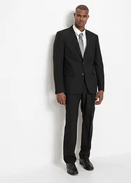Anzug mit Hemd und Krawatte (4-tlg.Set), Regular Fit, bonprix