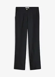 High-Waist-Hose aus Leinen-Viskose-Mix, bonprix