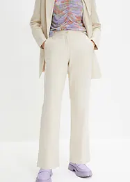 High-Waist-Hose aus Leinen-Viskose-Mix, bonprix