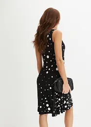 Jerseykleid mit auffälligem Druck, bonprix