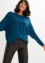 Langarmshirt aus softem Viskose-Mix, bonprix