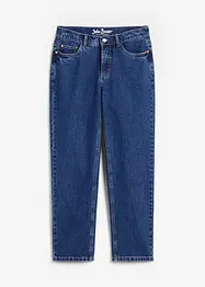 Straight Jeans Mid Waist, cropped, bonprix