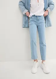 Straight Jeans Mid Waist, cropped, bonprix