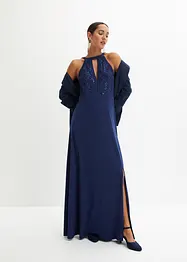 Robe longue à dentelle, bonprix