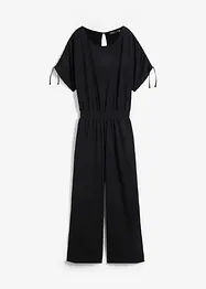 Jersey-Jumpsuit mit weitem Bein, bonprix