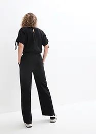 Jersey-Jumpsuit mit weitem Bein, bonprix