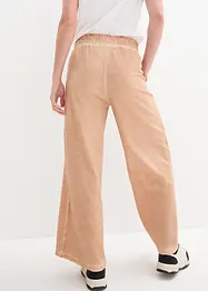 High-Waist-Sweathose mit Cargo Details, knöchelfrei, bonprix