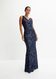 Maxikleid mit Pailletten, bonprix