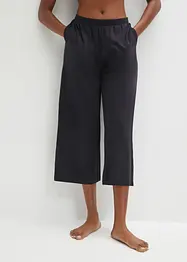 Culotte Pyjamahose mit Eingriffstaschen aus Bio-Baumwolle, bonprix