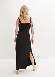 Nachtkleid mit Spitzenärmeln mit Bio-Baumwolle, bonprix