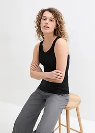 Tanktop mit Spitze, bonprix