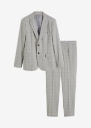 Anzug Seersucker Slim Fit (2-tlg.Set): Sakko und Hose, bonprix