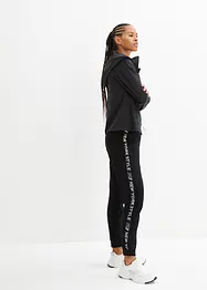 Sweathose mit Bündchen und Statement-Druck, bonprix