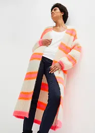 Long gilet en maille oversize, bonprix