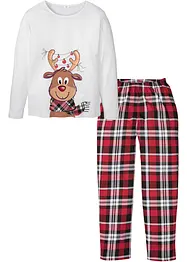 Pyjama 100% coton à manches longues, bonprix