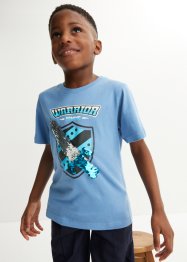 T-shirt garçon à sequins réversibles, bpc bonprix collection