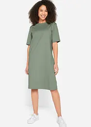 Oversize-T-Shirtkleid aus reiner Baumwolle (2er Pack), bonprix