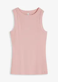 Ripp-Top aus reiner Bio-Baumwolle, bonprix