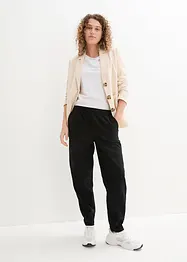 Hose aus Baumwoll-Leinen-Mix, High-Waist, bonprix