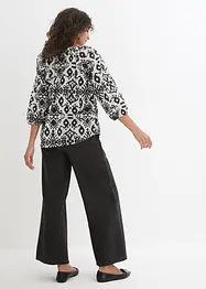 Bedruckte Baumwoll- Bluse, bonprix