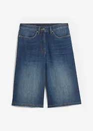 Jeans Bermuda High Waist, Stretch, bonprix