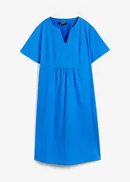Tunika-Kleid mit Taschen aus Leinen-Baumwoll-Mix, bonprix