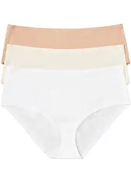Lot de 3 culottes taille haute sans couture Feel Comfort, bonprix