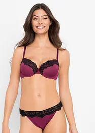 Lot de 3 soutiens-gorge à coques, bonprix