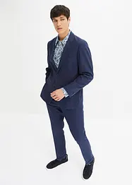 Anzug mit Leinen (2-tlg.Set), Slim Fit, bonprix