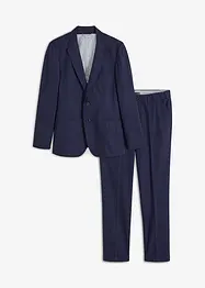 Anzug mit Leinen (2-tlg.Set), Slim Fit, bonprix