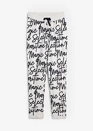 Pantalon imprimé à taille élastiquée, bonprix