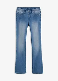 Jean flare taille mi-haute, extensible, bonprix