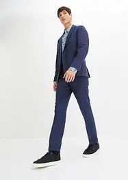 Anzug mit Leinen (2-tlg.Set), Slim Fit, bonprix