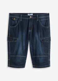 Jeans-Long-Bermuda, Loose Fit, bonprix