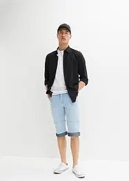 Long-Jeans-Bermuda, Regular Fit, John Baner JEANSWEAR