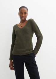 Pullover mit raffinierten Rückenausschnitt, bpc selection
